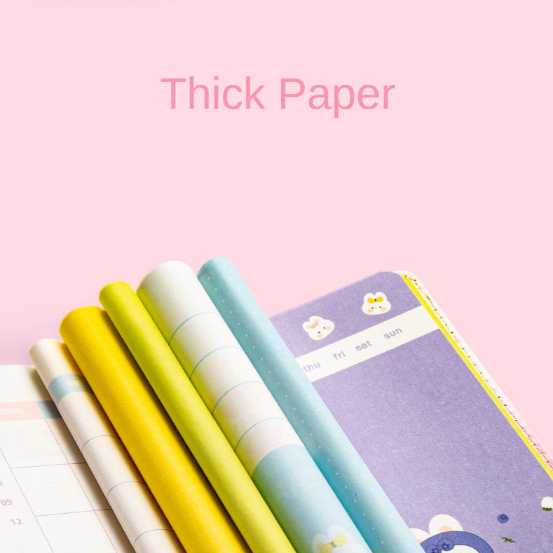 Carnet Anti-Stress à Motif Cartoon – Doux et Créatif 3D