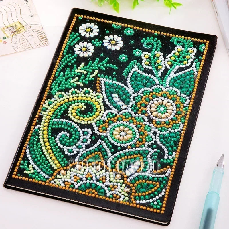 Carnet “Diamant 5D Oriental” – Un Écrin de Lumière Pour Vos Idées