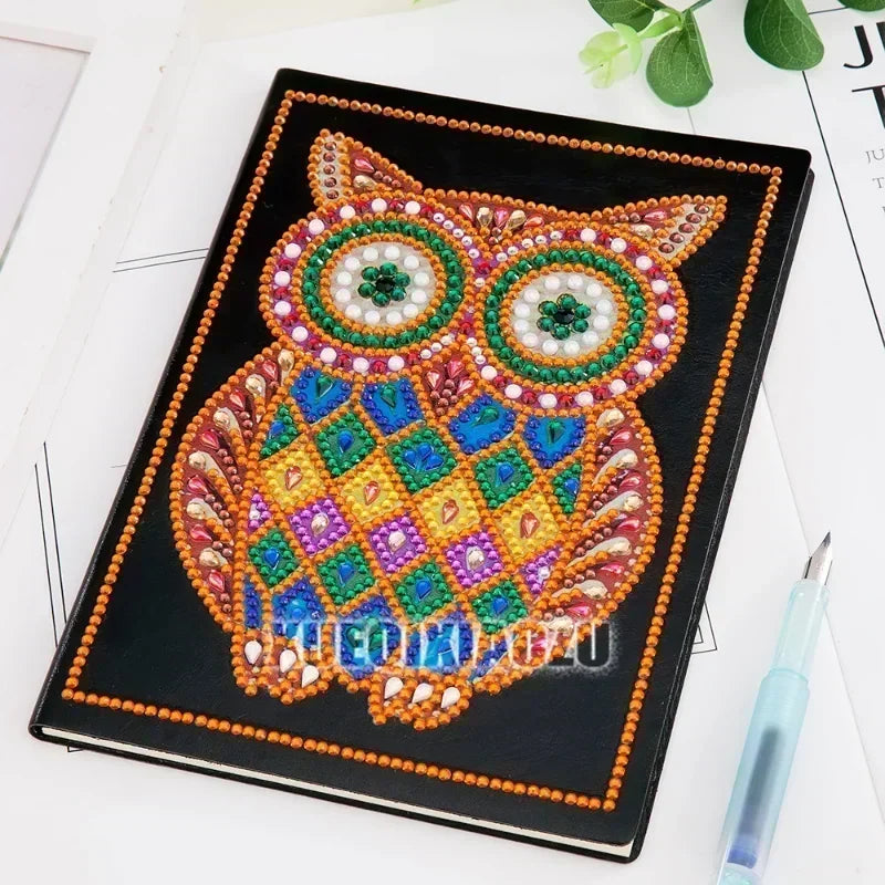 Carnet “Diamant 5D Oriental” – Un Écrin de Lumière Pour Vos Idées