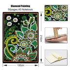 Carnet “Diamant 5D Oriental” – Un Écrin de Lumière Pour Vos Idées