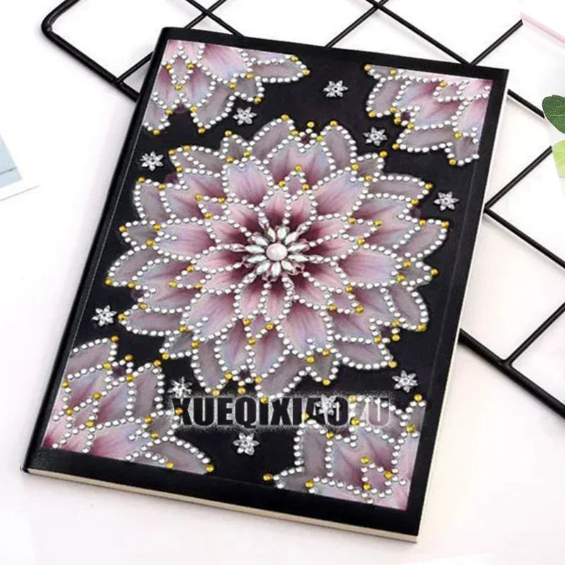 Carnet “Diamant 5D Oriental” – Un Écrin de Lumière Pour Vos Idées