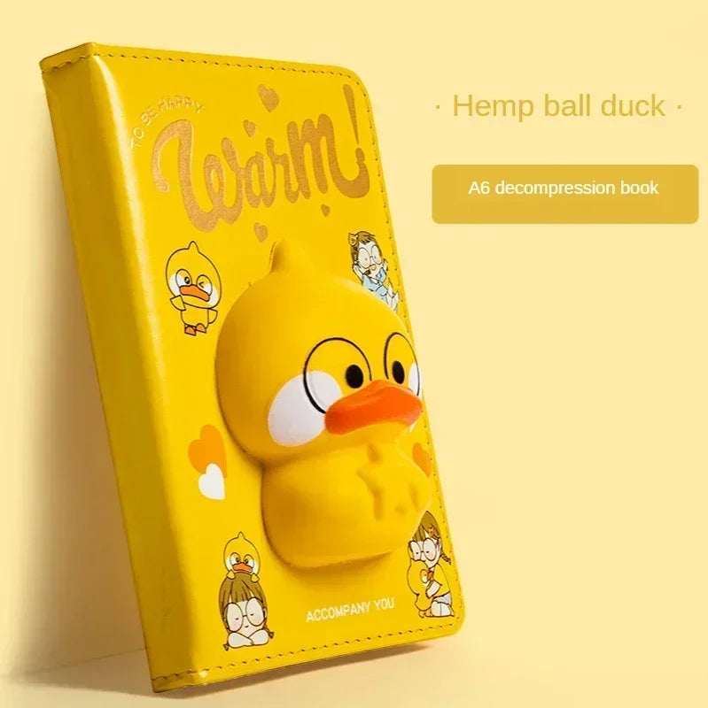 Carnet Anti-Stress à Motif Cartoon – Doux et Créatif 3D