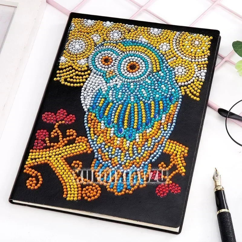 Carnet “Diamant 5D Oriental” – Un Écrin de Lumière Pour Vos Idées