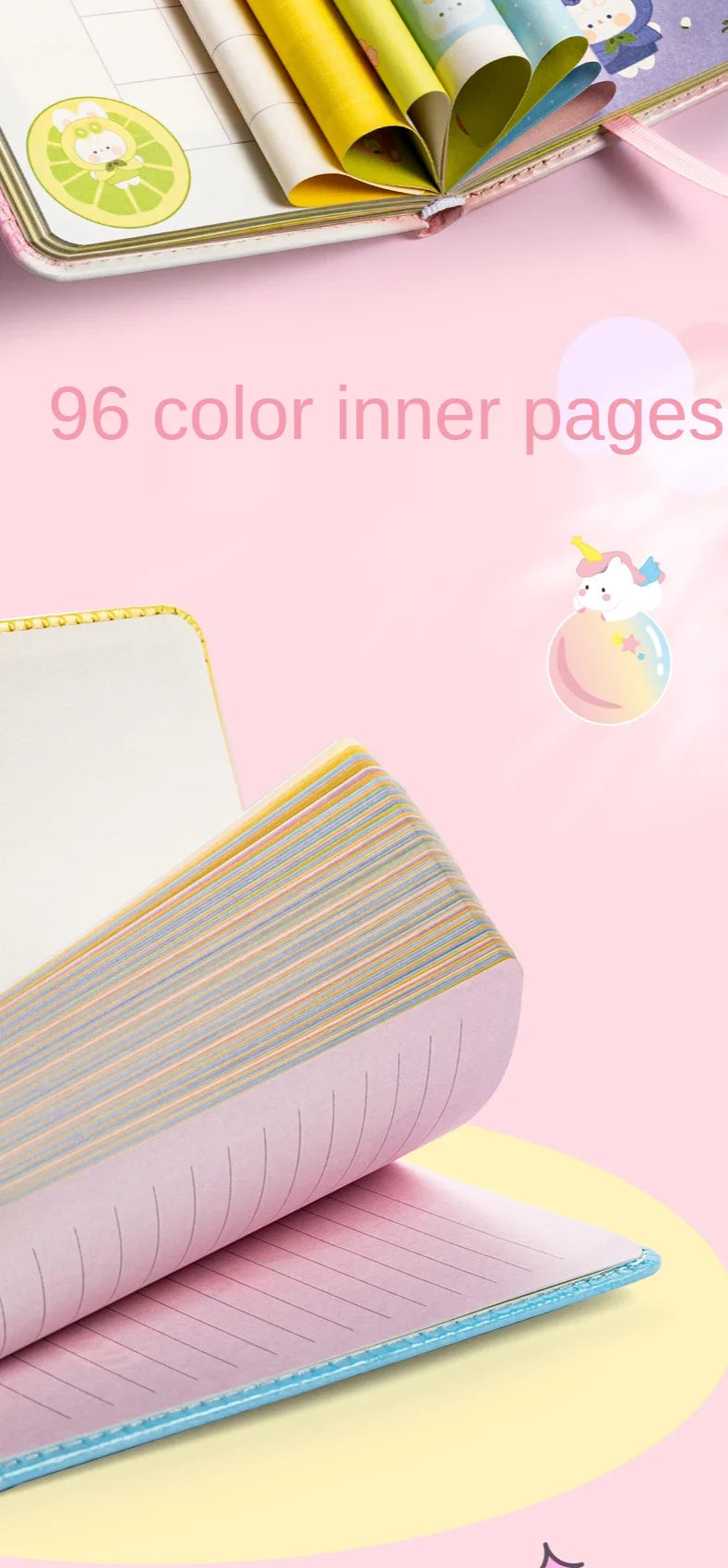 Carnet Anti-Stress à Motif Cartoon – Doux et Créatif 3D