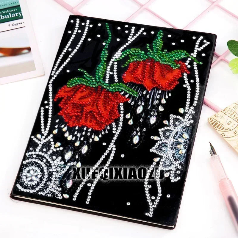 Carnet “Diamant 5D Oriental” – Un Écrin de Lumière Pour Vos Idées