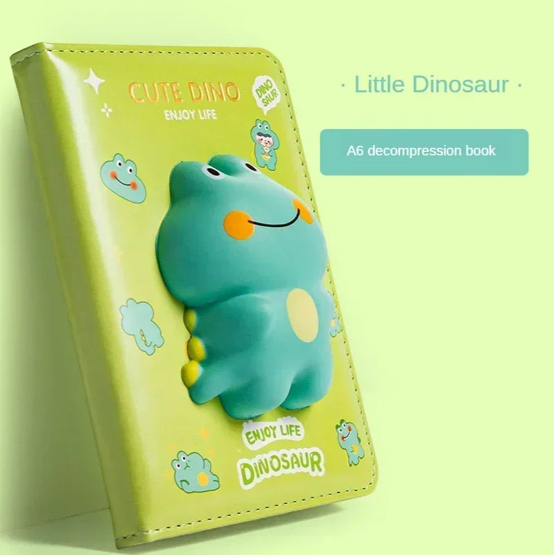 Carnet Anti-Stress à Motif Cartoon – Doux et Créatif 3D