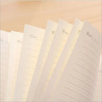 Agenda Vintage – Notebook Élégant pour Notes et Organisation