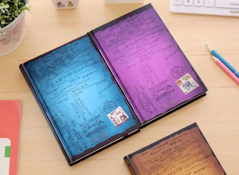 Agenda Vintage – Notebook Élégant pour Notes et Organisation