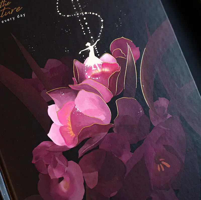 Carnet A5 Sombre & Lumineux avec Illustrations Colorées