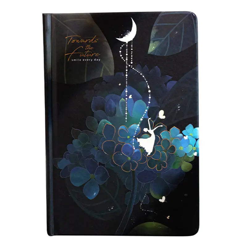 Carnet A5 Sombre & Lumineux avec Illustrations Colorées