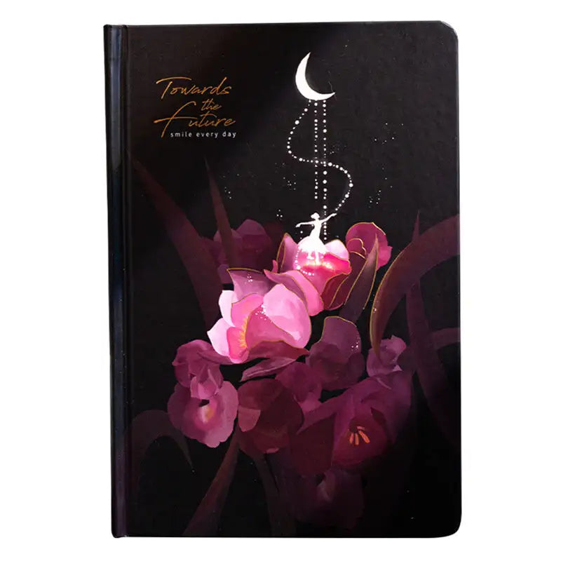 Carnet A5 Sombre & Lumineux avec Illustrations Colorées