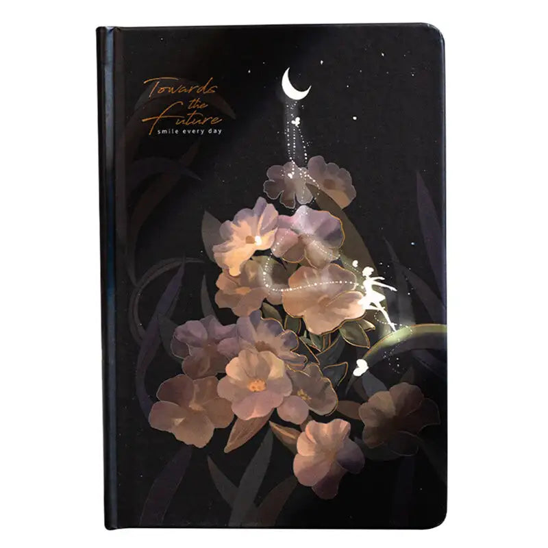 Carnet A5 Sombre & Lumineux avec Illustrations Colorées