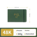 Carnet Aquarelle Pour Croquis et Dessins