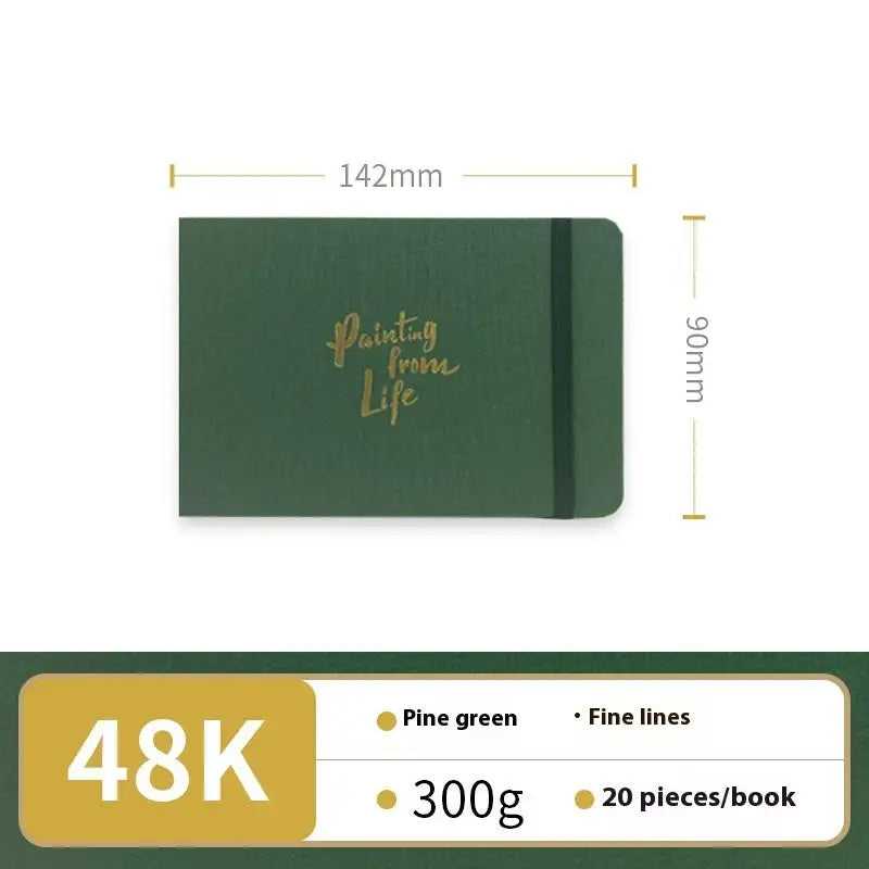 Carnet Aquarelle Pour Croquis et Dessins