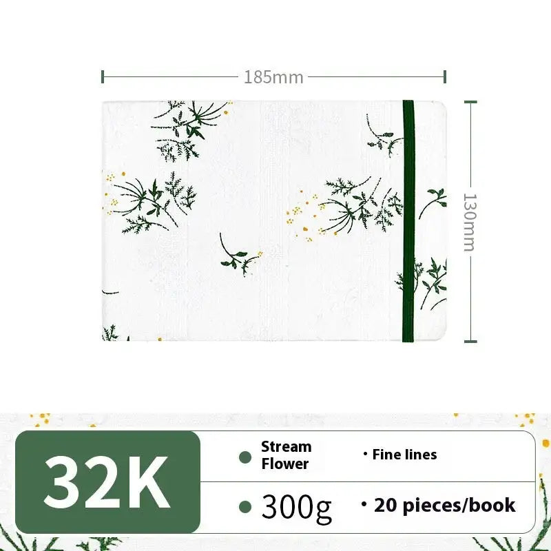 Carnet Aquarelle Pour Croquis et Dessins