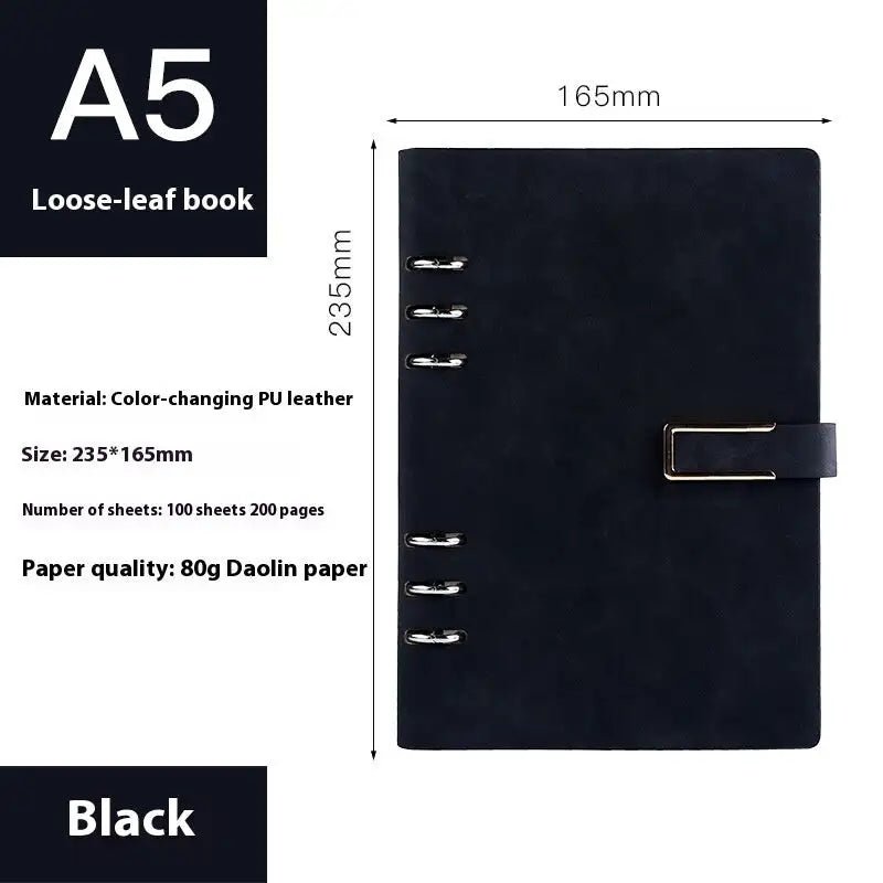 B5 Business Notebook – Practical Loose-Leaf Paper