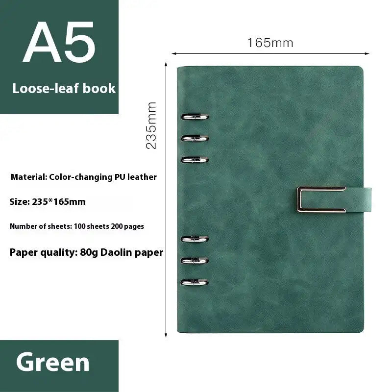B5 Business Notebook – Practical Loose-Leaf Paper