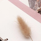 Carnet Brodé en Tissu Rose