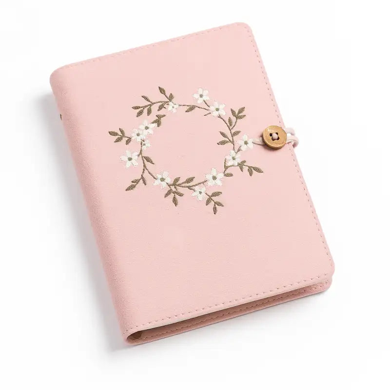 carnet-brode-en-tissu-rose-a5-rose-poudre-0