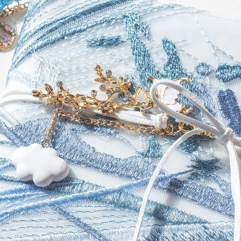 Carnet Brodé – Style Doux et Minimaliste