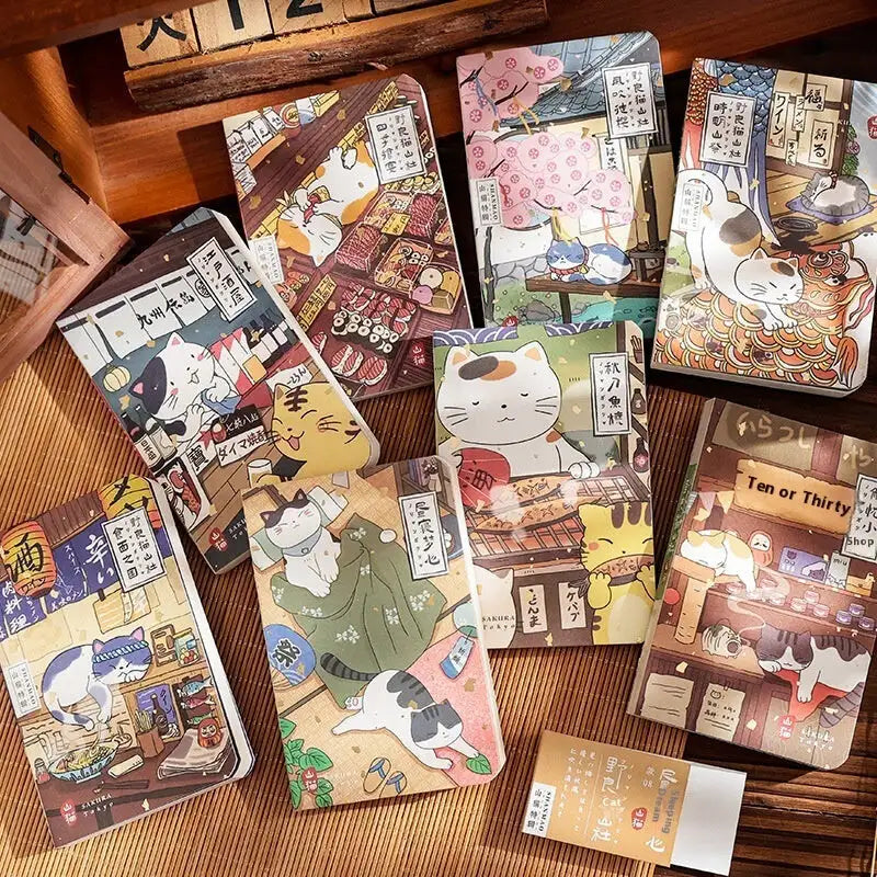 Carnet Chat Japonais