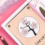 Carnet Créatif “Sakura” – Asiatique Élégant et Inspirant