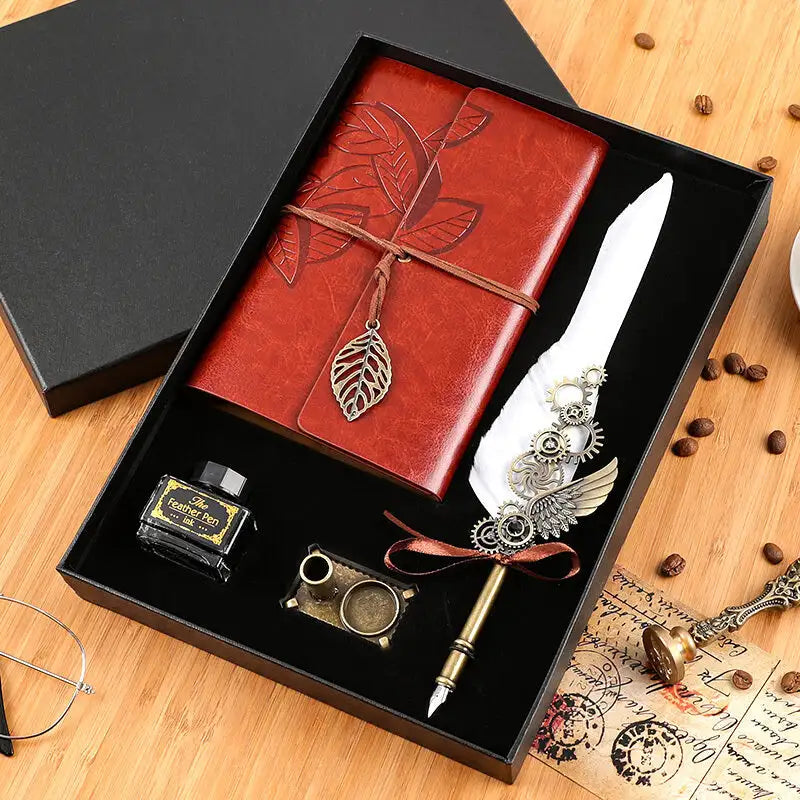 Coffret Cadeau Rétro – Notebook Pour Aventuriers