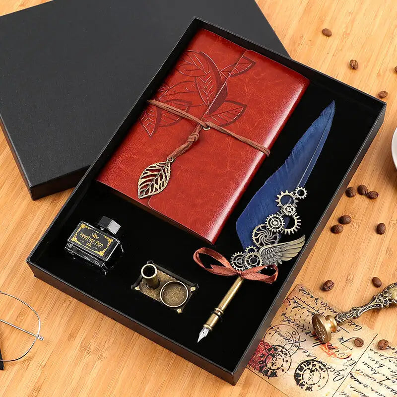 Coffret Cadeau Rétro – Notebook Pour Aventuriers