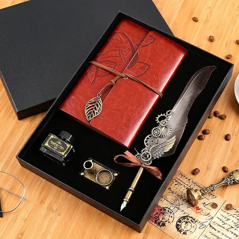 Coffret Cadeau Rétro – Notebook Pour Aventuriers