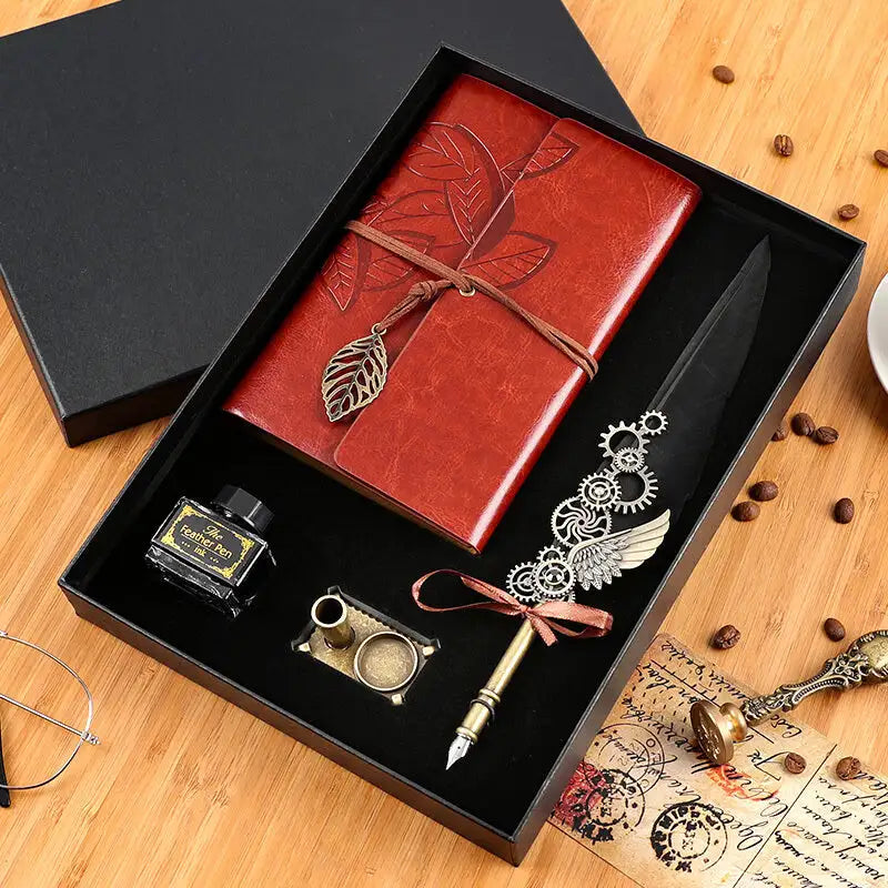 Coffret Cadeau Rétro – Notebook Pour Aventuriers