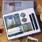 Coffret Carnet “Van Gogh” ou "Monet" & Accessoires