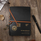 Coffret Journal Intime Vintage avec Stylo
