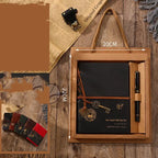 Coffret Journal Intime Vintage avec Stylo