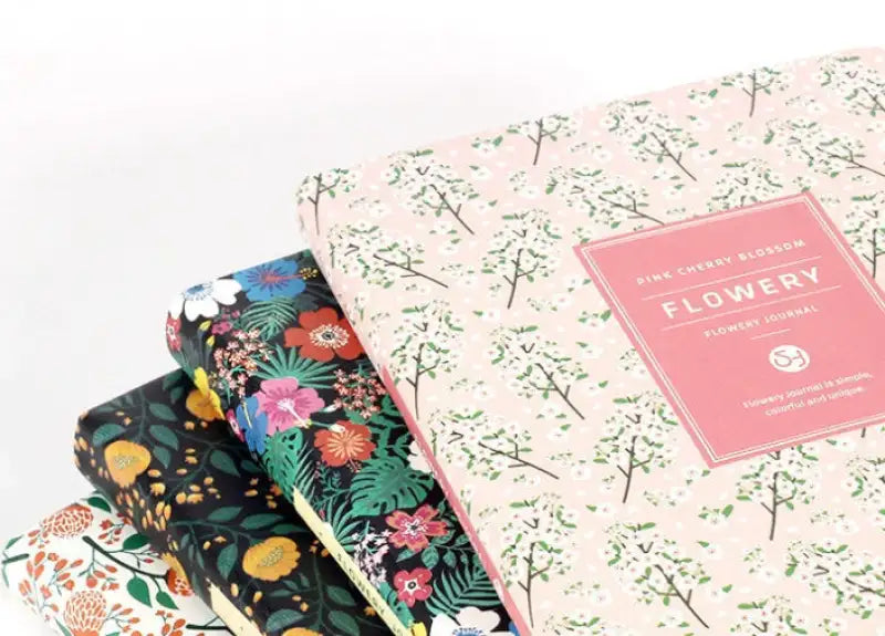 Notebook & Agenda Fleuris A6 - Notebook Pratique 2-en-1