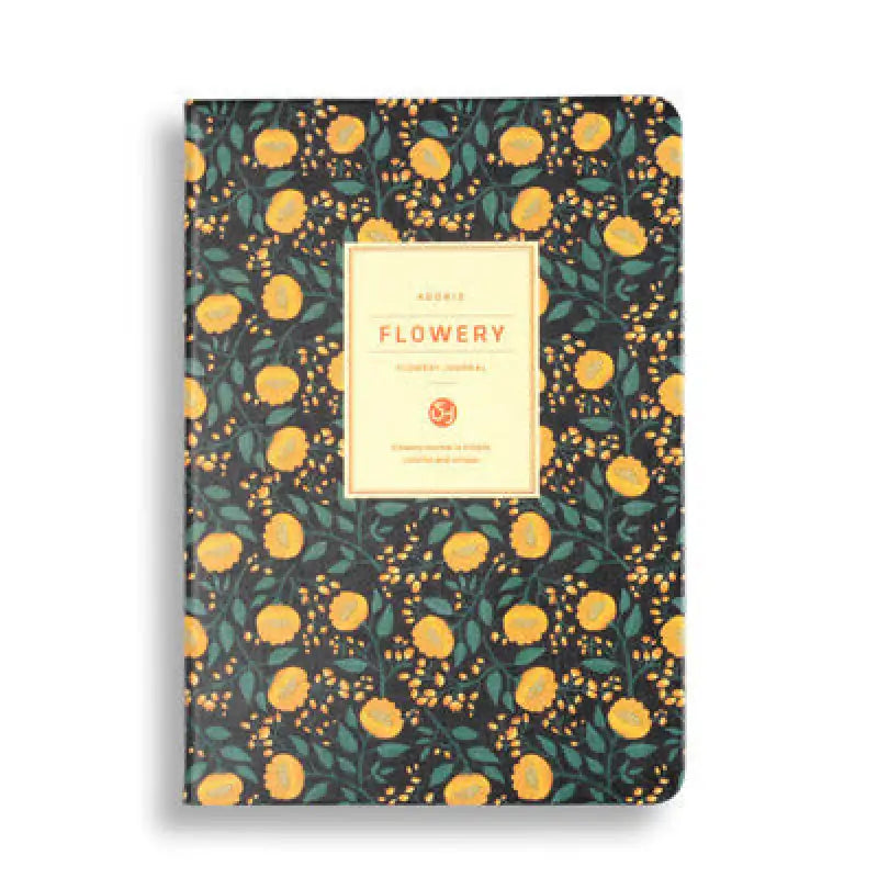 Notebook & Agenda Fleuris A6 - Notebook Pratique 2-en-1