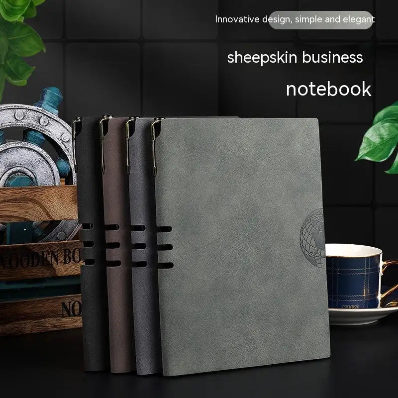 Notebook Professionnel En Simili Daim