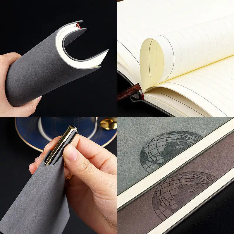 Notebook Professionnel En Simili Daim