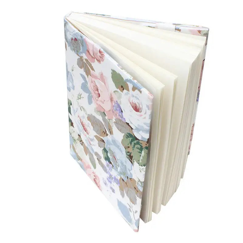 Notebook Rétro - Couverture Florale