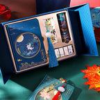 Notebook Rigide Créatif - Thème Asiatique - Coffret Cadeau